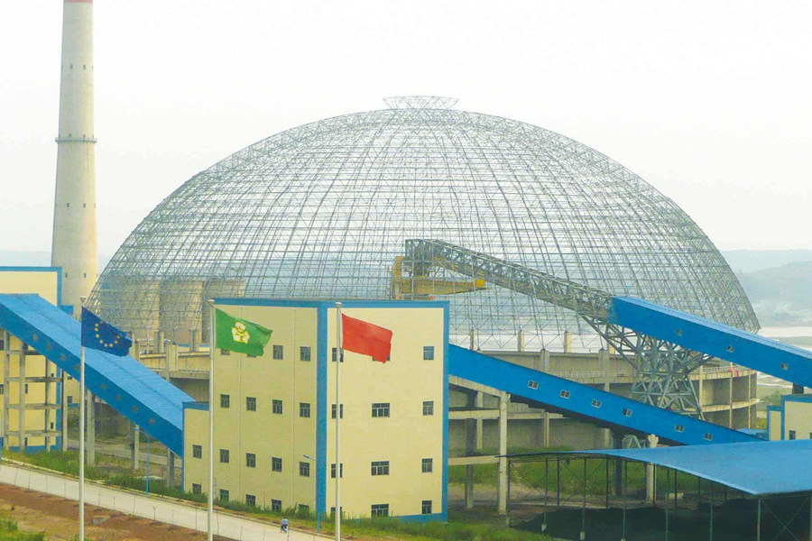 球形網(wǎng)架，美觀(guān)漂亮，應(yīng)用范圍大，施工難度也比較大